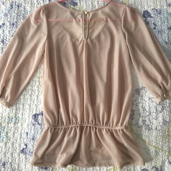 Pale Pink Blouse - Picture 2 of 3